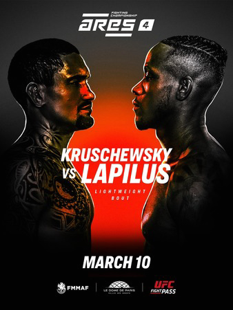 Ares FC 4: Kruschewsky vs. Lapilus