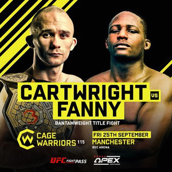 Cage Warriors 115: Cartwright vs. Fanny