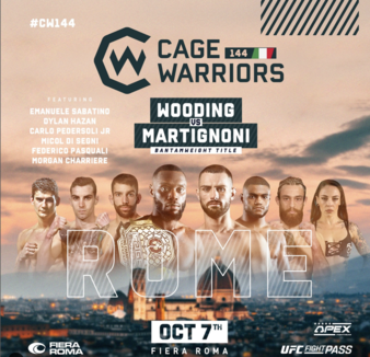 Cage Warriors 144: Wooding vs. Martignoni