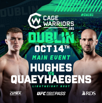 Cage Warriors 161: Hughes vs. Quaeyhaegens