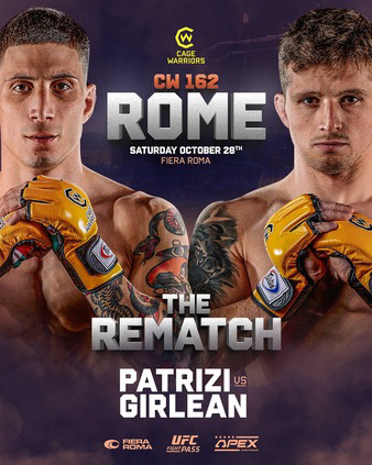 Cage Warriors 162: Patrizi vs Girlean 2