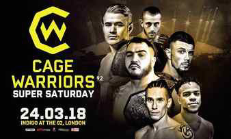 Cage Warriors 92: Super Saturday