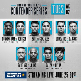 Contender Series 2019: Week 2