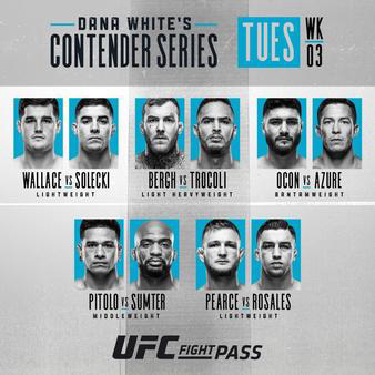 Contender Series 2019: Week 3