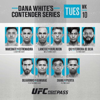 Contender Series 2021: Week 10