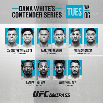 Contender Series 2021: Week 6