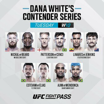 Contender Series 2022: Week 10