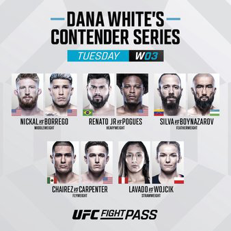 Contender Series 2022: Week 3