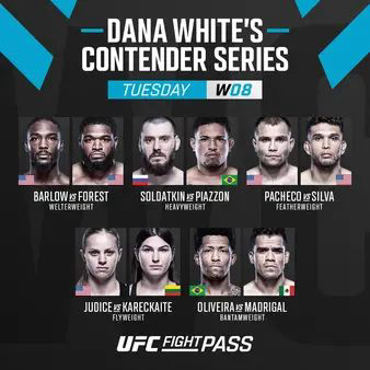 Contender Series 2023: Week 8