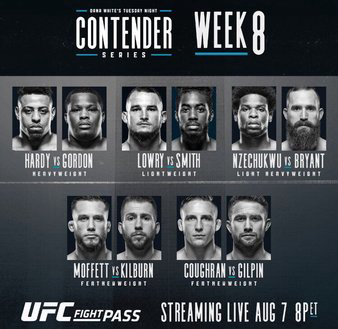 DW's Contender Series 2018: Week 8