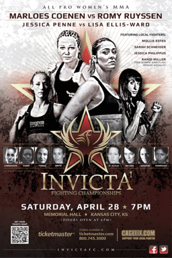 Invicta FC 1: Coenen vs. Ruyssen