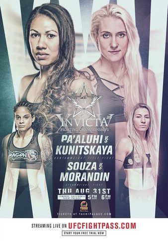 Invicta FC 25: Kunitskaya vs. Pa'aluhi