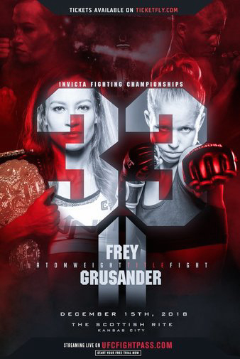 Invicta FC 33: Frey vs. Grusander 2