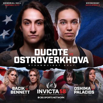 Invicta FC 58: Ducote vs. Ostroverkhova