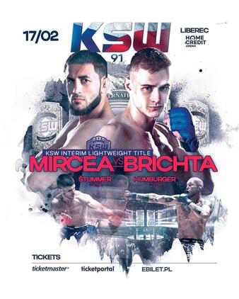 KSW 91: Mircea vs. Brichta