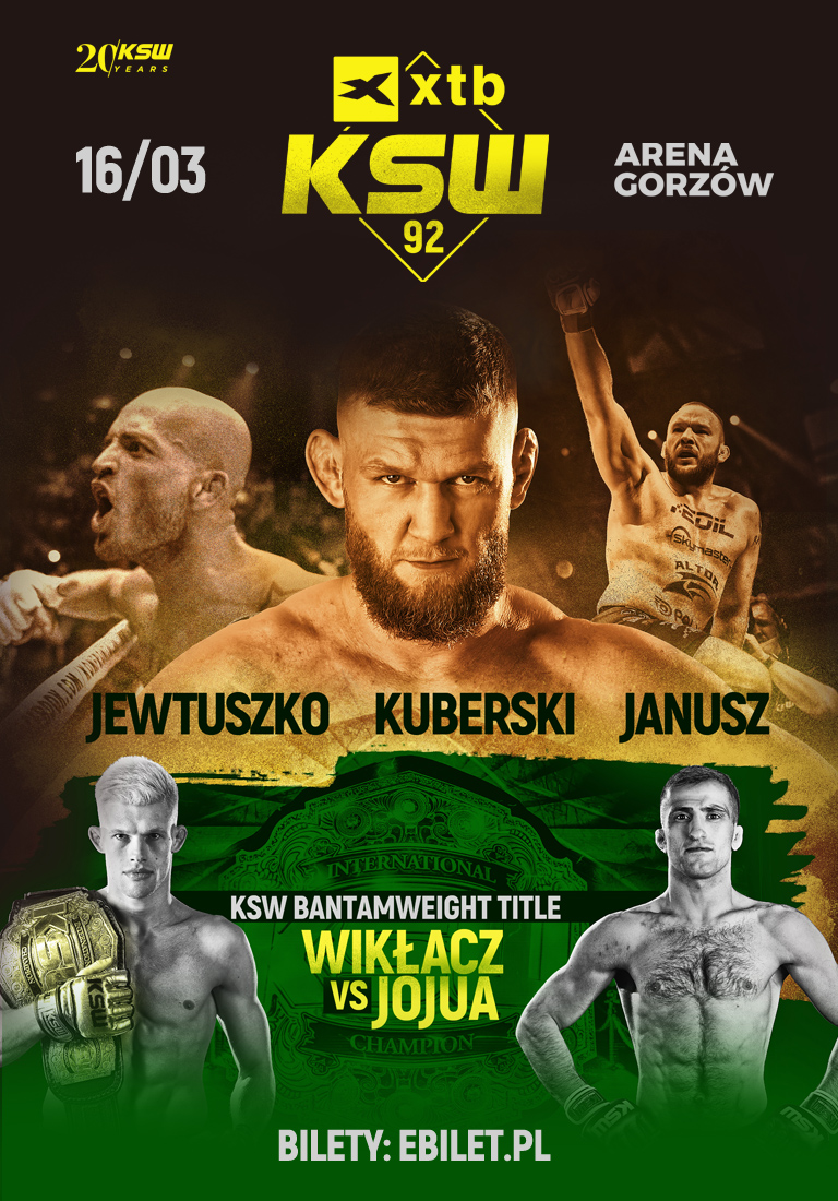 KSW 92: Wikłacz vs. Jojua