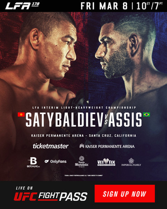 LFA 178: Satybaldiev vs. Assis