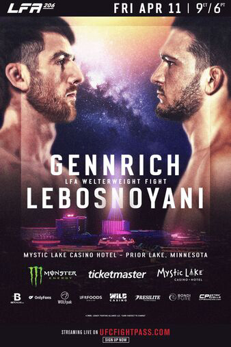 LFA 206: Gennrich vs. Lebosnoyani
