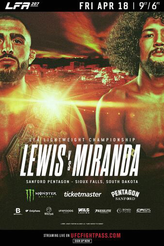 LFA 207: Lewis vs. Miranda
