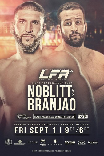 LFA 21: Noblitt vs. Branjão