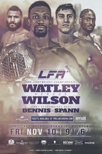 LFA 27: Watley vs. Wilson