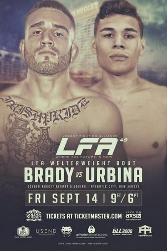 LFA 49: Brady vs. Urbina