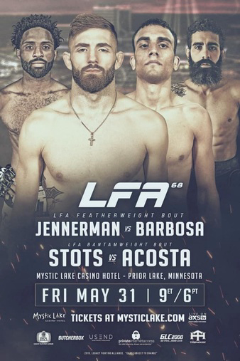 LFA 68: Jennerman vs. Barbosa