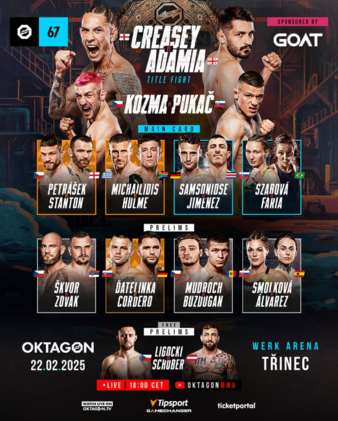 OKTAGON 67: Creasey vs. Adamia