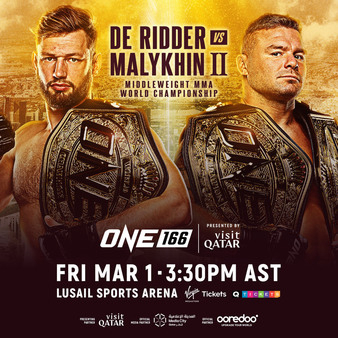 ONE 166: De Ridder vs. Malykhin 2