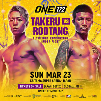 ONE 172: Takeru vs. Rodtang