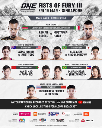 ONE Championship: Fists of Fury 3