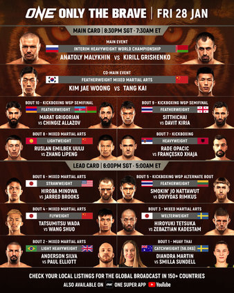 ONE Championship: Only the Brave