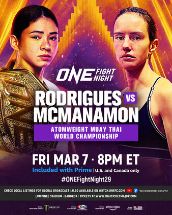 ONE Fight Night 29: Rodrigues vs. McManamon