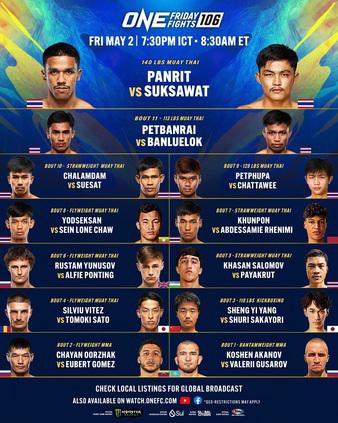 One Friday Fights 106