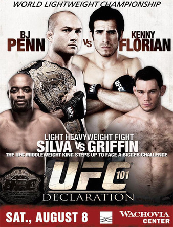 UFC 101: Declaration