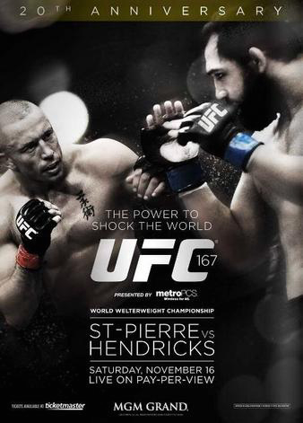 UFC 167: St. Pierre vs. Hendricks