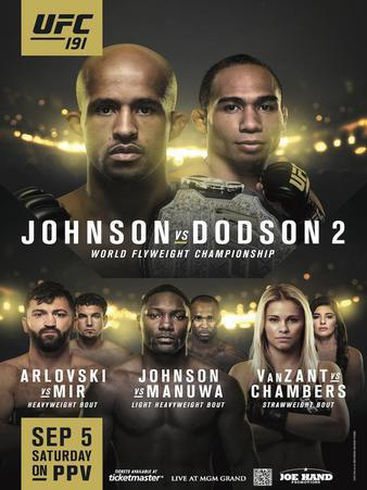 UFC 191: Johnson vs. Dodson 2