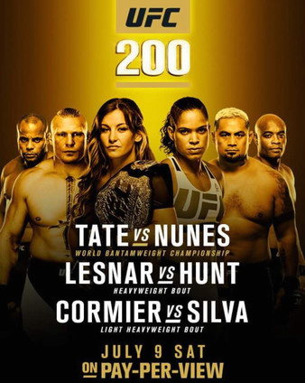 UFC 200: Tate vs. Nunes