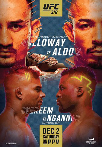 UFC 218: Holloway vs. Aldo 2