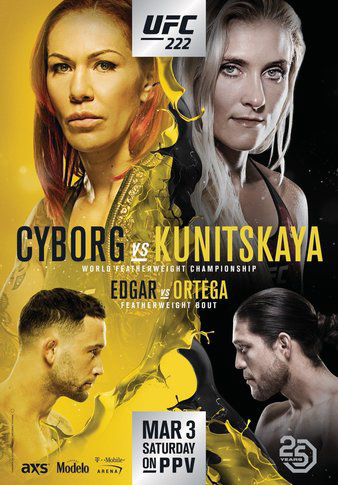 UFC 222: Cyborg vs. Kunitskaya