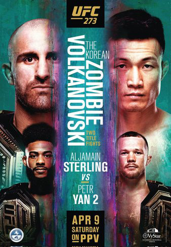 UFC 273: Volkanovski vs. Korean Zombie