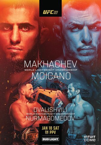 UFC 311: Makhachev vs. Moicano