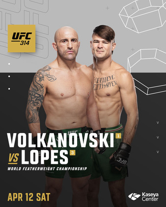 UFC 314: Volkanovski vs. Lopes