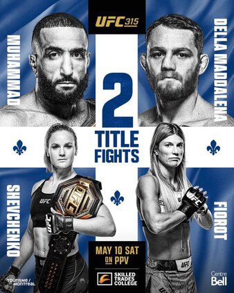 UFC 315: Muhammad vs. Della Maddalena