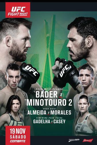 UFC Fight Night 100: Bader vs. Nogueira 2