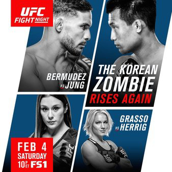 UFC Fight Night 104: Bermudez vs. Korean Zombie