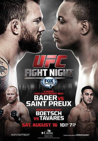 UFC Fight Night 47: Bader vs. St. Preux