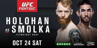 UFC Fight Night 76: Holohan vs. Smolka