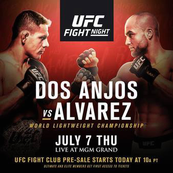 UFC Fight Night 90: Dos Anjos vs. Alvarez