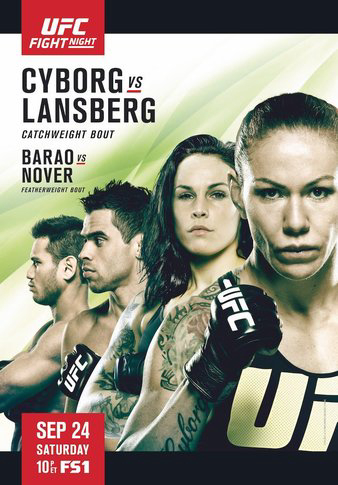 UFC Fight Night 95: Cyborg vs. Lansberg